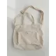 Simple Casual Solid Color Canvas Sling Bag Simple Casual Solid Color Canvas Sling Bag