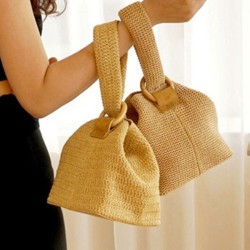 Casual Simple Weave Handbag