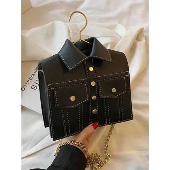 Original Stylish PU Contrast Color Shoulder Bag Accessories Original Stylish PU Contrast Color Shoulder Bag Accessories