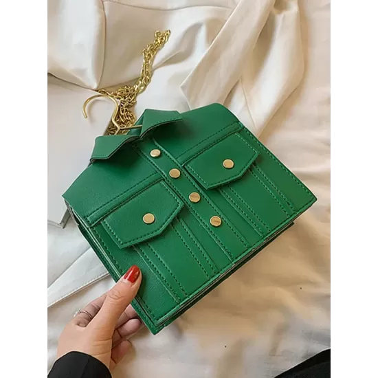 Original Stylish PU Contrast Color Shoulder Bag Accessories Original Stylish PU Contrast Color Shoulder Bag Accessories