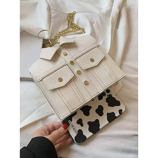 Original Stylish PU Contrast Color Shoulder Bag Accessories Original Stylish PU Contrast Color Shoulder Bag Accessories