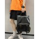Simple Vintage Solid Color Backpack Simple Vintage Solid Color Backpack