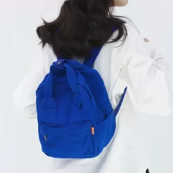 Simple Casual 5 Colors Canvas Backpack