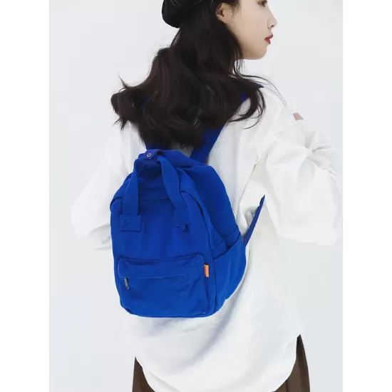 Simple Casual 5 Colors Canvas Backpack Simple Casual 5 Colors Canvas Backpack