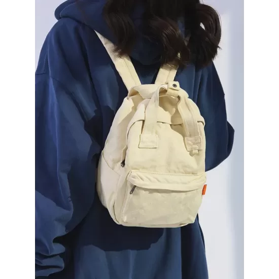 Simple Casual 5 Colors Canvas Backpack Simple Casual 5 Colors Canvas Backpack