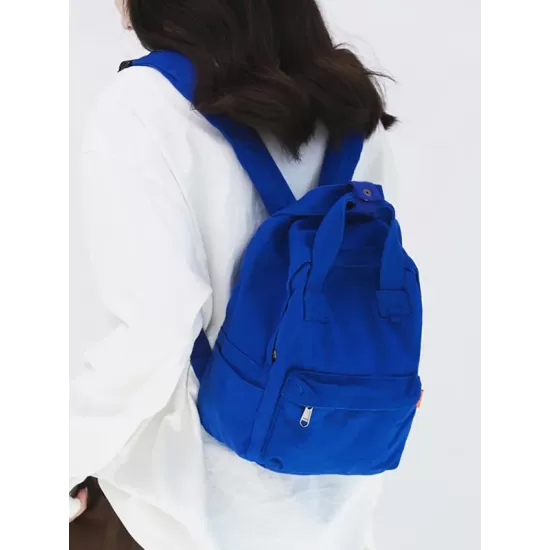 Simple Casual 5 Colors Canvas Backpack Simple Casual 5 Colors Canvas Backpack