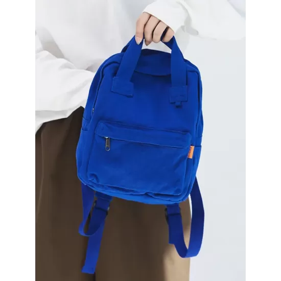 Simple Casual 5 Colors Canvas Backpack Simple Casual 5 Colors Canvas Backpack