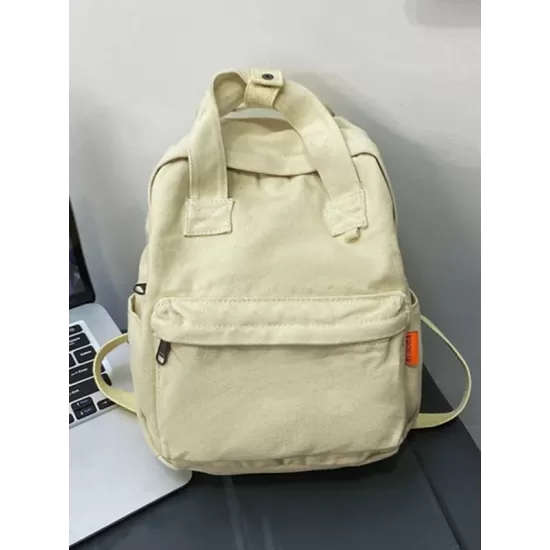 Simple Casual 5 Colors Canvas Backpack Simple Casual 5 Colors Canvas Backpack