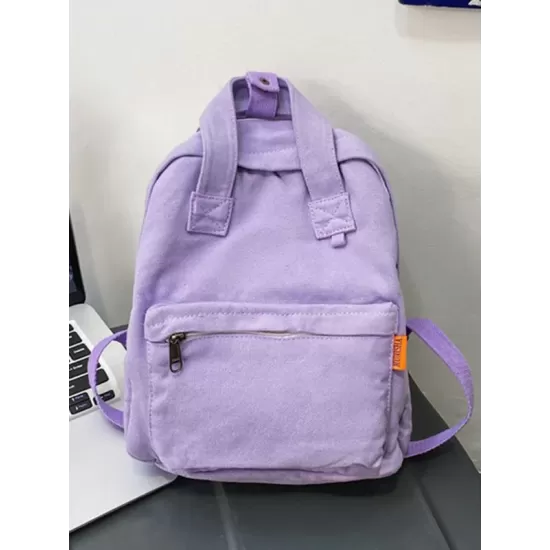 Simple Casual 5 Colors Canvas Backpack Simple Casual 5 Colors Canvas Backpack