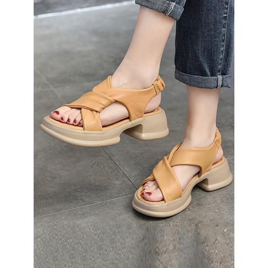 Open Toe Sandals Platform Shoes Open Toe Sandals Platform Shoes