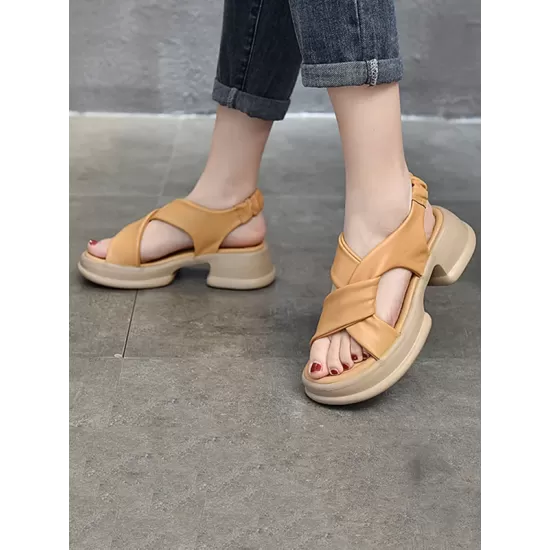 Open Toe Sandals Platform Shoes Open Toe Sandals Platform Shoes