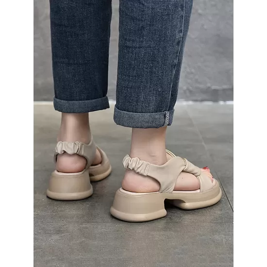 Open Toe Sandals Platform Shoes Open Toe Sandals Platform Shoes