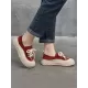 Contrast Color Lace-Up Platform Shoes Casual Shoes Contrast Color Lace-Up Platform Shoes Casual Shoes