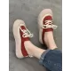 Contrast Color Lace-Up Platform Shoes Casual Shoes Contrast Color Lace-Up Platform Shoes Casual Shoes