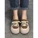 Contrast Color Lace-Up Platform Shoes Casual Shoes Contrast Color Lace-Up Platform Shoes Casual Shoes