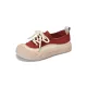 Contrast Color Lace-Up Platform Shoes Casual Shoes Contrast Color Lace-Up Platform Shoes Casual Shoes