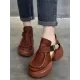 Closed-Toe Sandals Platform Shoes Closed-Toe Sandals Platform Shoes