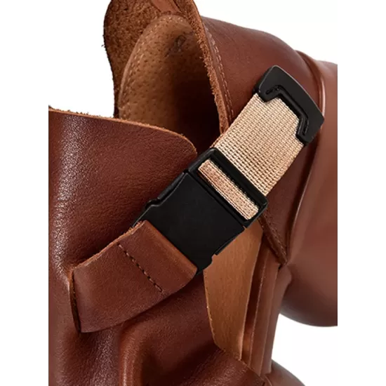 Closed-Toe Sandals Platform Shoes Closed-Toe Sandals Platform Shoes