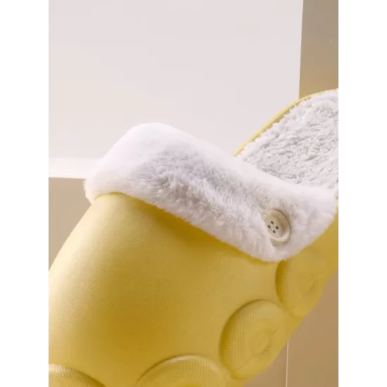Warm Removable Washable Waterproof Thick-Soled Cotton Slippers Warm Removable Washable Waterproof Thick-Soled Cotton Slippers