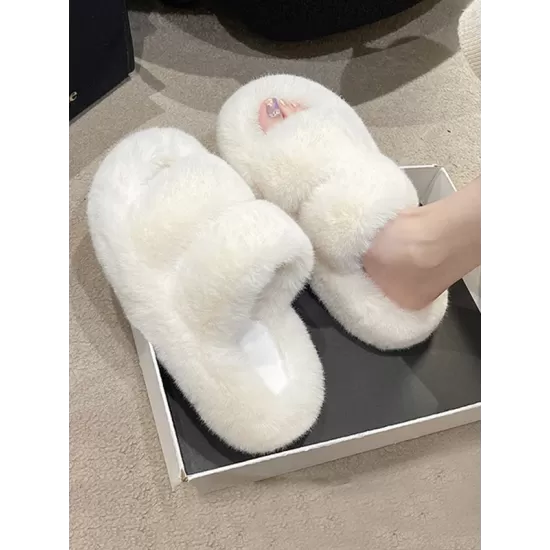 Open Toe Solid Color Split-Joint Platform Shoes Flat Shoes Open Toe Solid Color Split-Joint Platform Shoes Flat Shoes