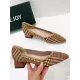 Contrast Color Houndstooth Pointed-Toe V-Cut Pumps Contrast Color Houndstooth Pointed-Toe V-Cut Pumps