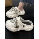 Hollow Round-Toe Slider Sandals Crocs Hollow Round-Toe Slider Sandals Crocs