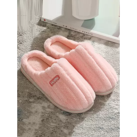 Indoor Warm Non-Slip Solid Color Slippers Indoor Warm Non-Slip Solid Color Slippers