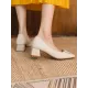 Elegant Square Buckle Chunky Square Mid Heel Shoes Elegant Square Buckle Chunky Square Mid Heel Shoes