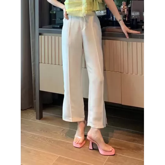 Square-Toe Transparent Sandals Pumps Square-Toe Transparent Sandals Pumps
