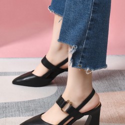 Closed-Toe Casual Shoes Pumps Sandals