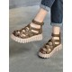 Casual Hollow Gladiator Shoes Platform Sandals Casual Hollow Gladiator Shoes Platform Sandals