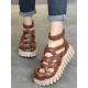 Casual Hollow Gladiator Shoes Platform Sandals Casual Hollow Gladiator Shoes Platform Sandals
