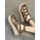 Casual Hollow Gladiator Shoes Platform Sandals Casual Hollow Gladiator Shoes Platform Sandals