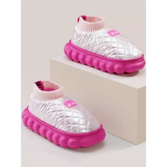 Warm Indoor Non-Slip Waterproof Soft Sole Padded Flat Shoes Warm Indoor Non-Slip Waterproof Soft Sole Padded Flat Shoes