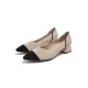 Contrast Color Pointed-Toe Shoes Pumps Contrast Color Pointed-Toe Shoes Pumps