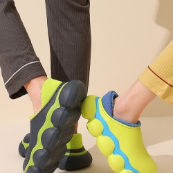 Fashion Casual Indoor Going Out Non-Slip Keep Warm Waterproof Flat Shoes