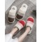 Indoor Non-Slip Keep Warm Striped Slippers