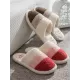 Indoor Non-Slip Keep Warm Striped Slippers Indoor Non-Slip Keep Warm Striped Slippers