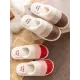 Indoor Non-Slip Keep Warm Striped Slippers Indoor Non-Slip Keep Warm Striped Slippers