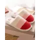 Indoor Non-Slip Keep Warm Striped Slippers Indoor Non-Slip Keep Warm Striped Slippers