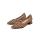 Houndstooth Pointed-Toe Shoes Pumps Houndstooth Pointed-Toe Shoes Pumps
