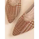Houndstooth Pointed-Toe Shoes Pumps Houndstooth Pointed-Toe Shoes Pumps