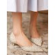 Rhinestone Shiny Pumps Rhinestone Shiny Pumps