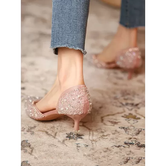 Rhinestone Shiny Pumps Rhinestone Shiny Pumps