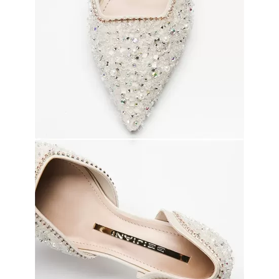 Rhinestone Shiny Pumps Rhinestone Shiny Pumps