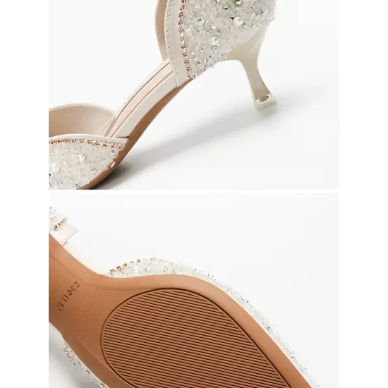 Rhinestone Shiny Pumps Rhinestone Shiny Pumps