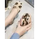 Breathable Contrast Color Leopard Flat Shoes Breathable Contrast Color Leopard Flat Shoes