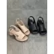 Hollow Open Toe Solid Color Block Heel Sandals Hollow Open Toe Solid Color Block Heel Sandals