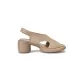 Hollow Open Toe Solid Color Block Heel Sandals Hollow Open Toe Solid Color Block Heel Sandals