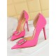 Pointed-Toe Shallow Cut Scarpin Salto Pumps Pointed-Toe Shallow Cut Scarpin Salto Pumps